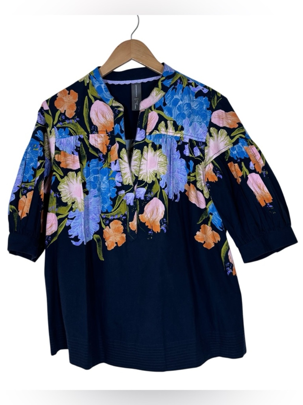 Anthropologie Darcey Floral Swing Top XL - Picture 10 of 10